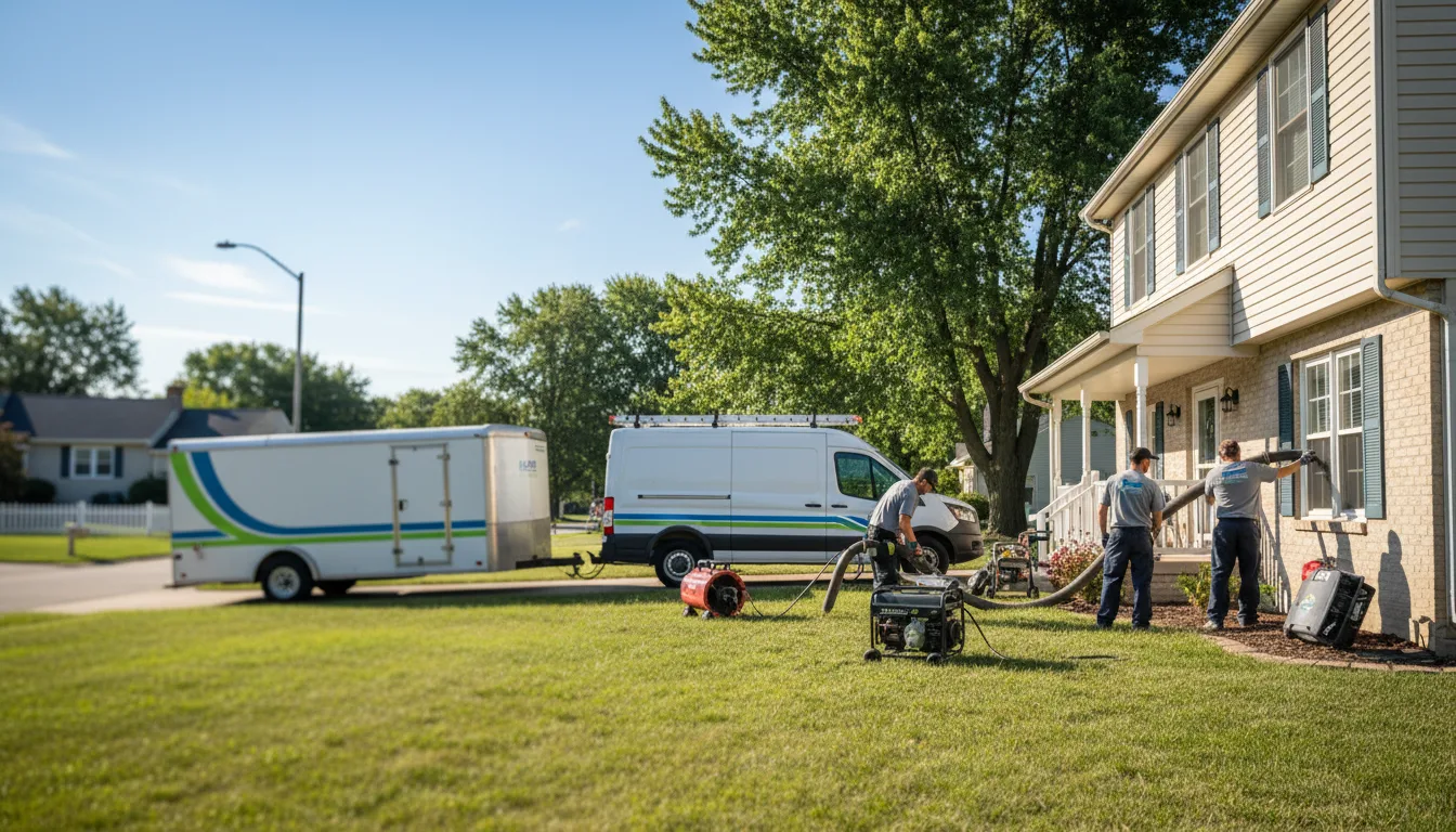 Flooded Basement Restoration And Cleanup With Repair in Sardis, OH near me